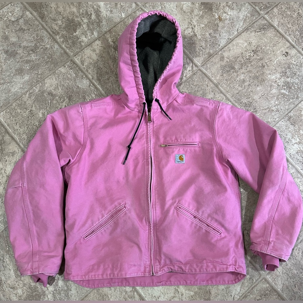 Carhartt Pink Hooded Jacket